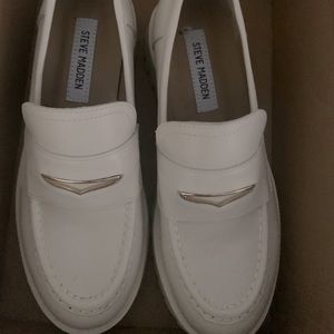 Steve Madden loafer with wedge heel